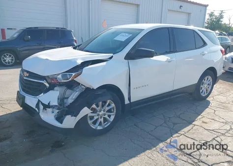 2018 Chevrolet Equinox Ls из США, поврежденный, VIN 2GNAXREV4J6231704